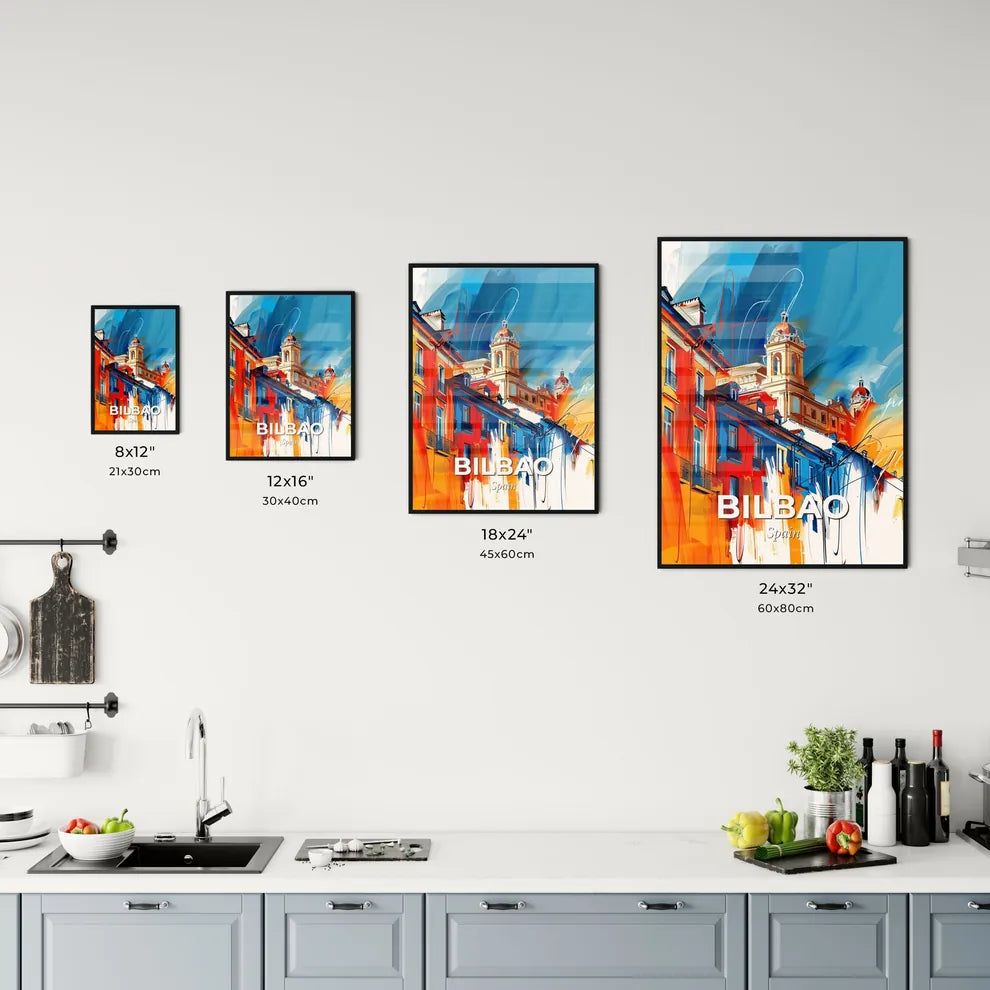 Vibrant Bilbao, Spain Kitchen Art
