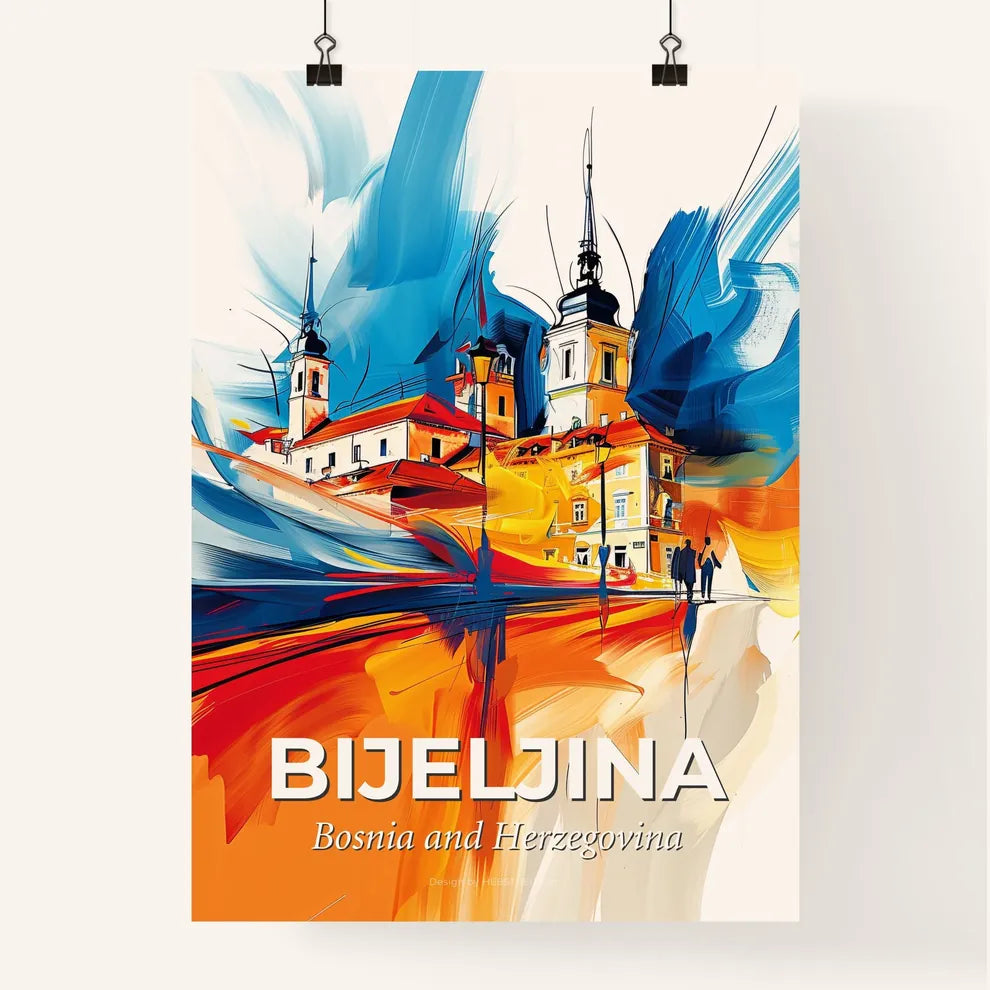 Vibrant Bijeljina, Bosnia And Herzegovina Poster