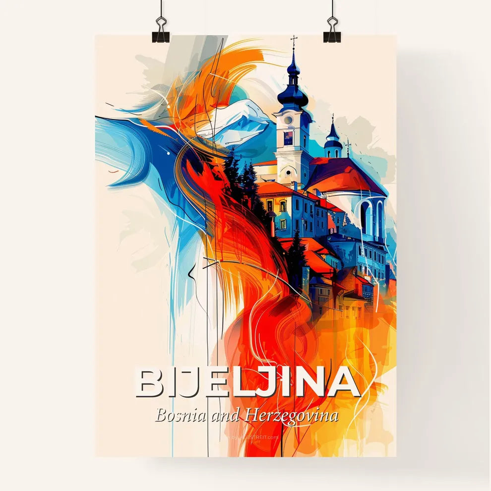 Vibrant Bijeljina, Bosnia And Herzegovina Poster