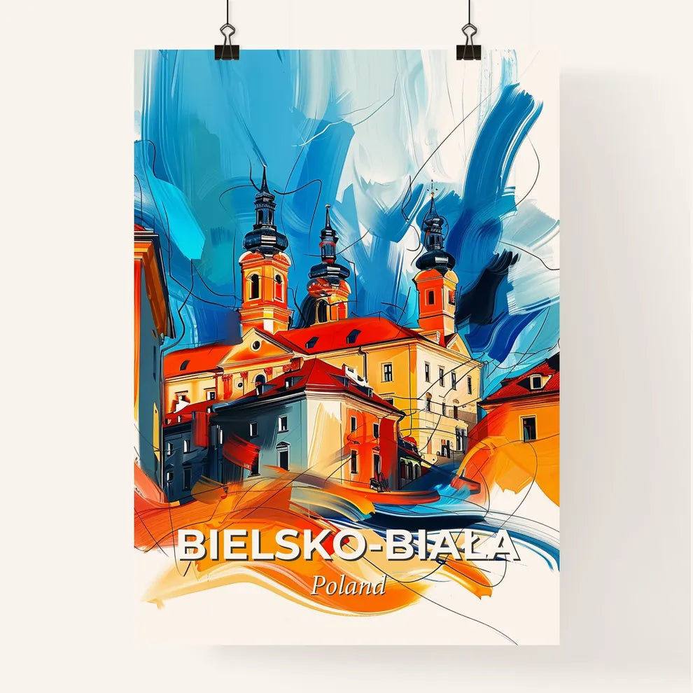 Vibrant Bielsk Poster