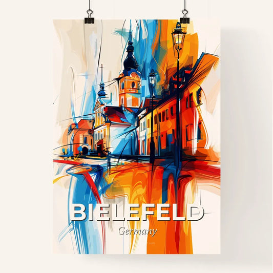 Vibrant Bielefeld, Germany Poster
