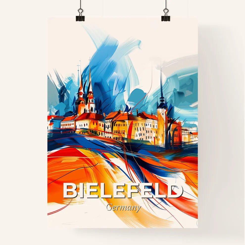 Vibrant Bielefeld, Germany Poster