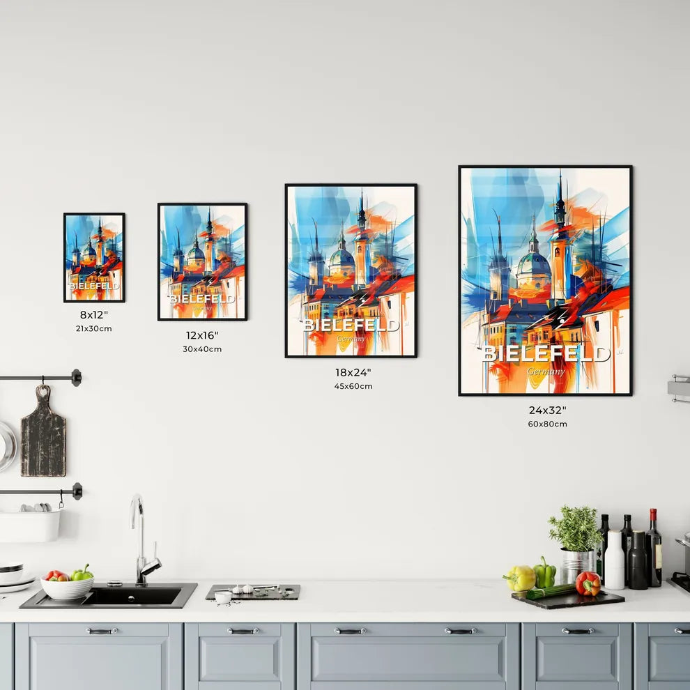 Vibrant Bielefeld, Germany Kitchen Art