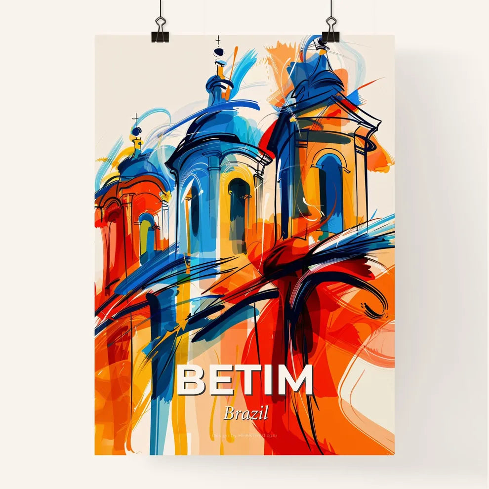 Vibrant Betim, Brazil Poster