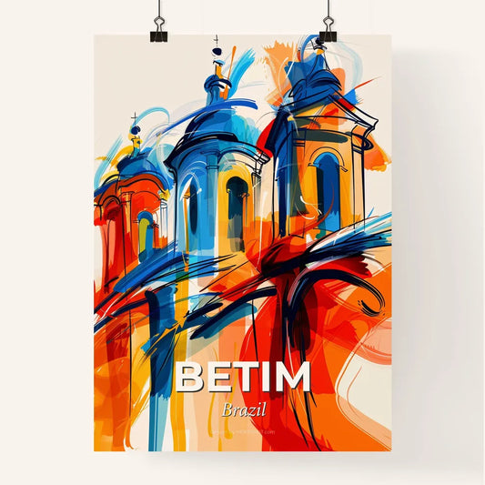 Vibrant Betim, Brazil Poster