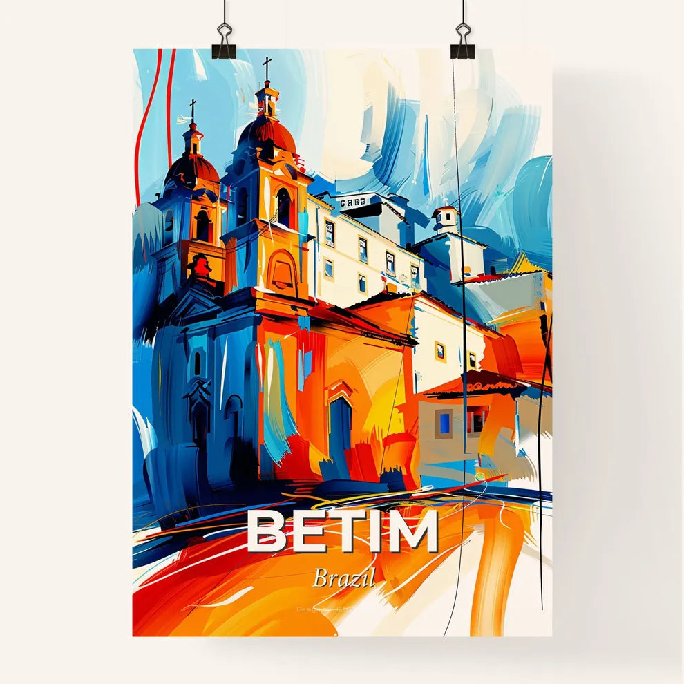 Vibrant Betim, Brazil Poster