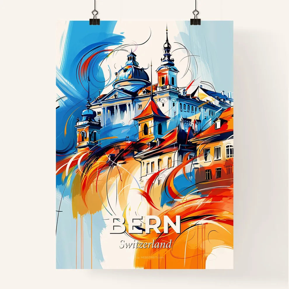 Vibrant Bern, Switzerland Poster
