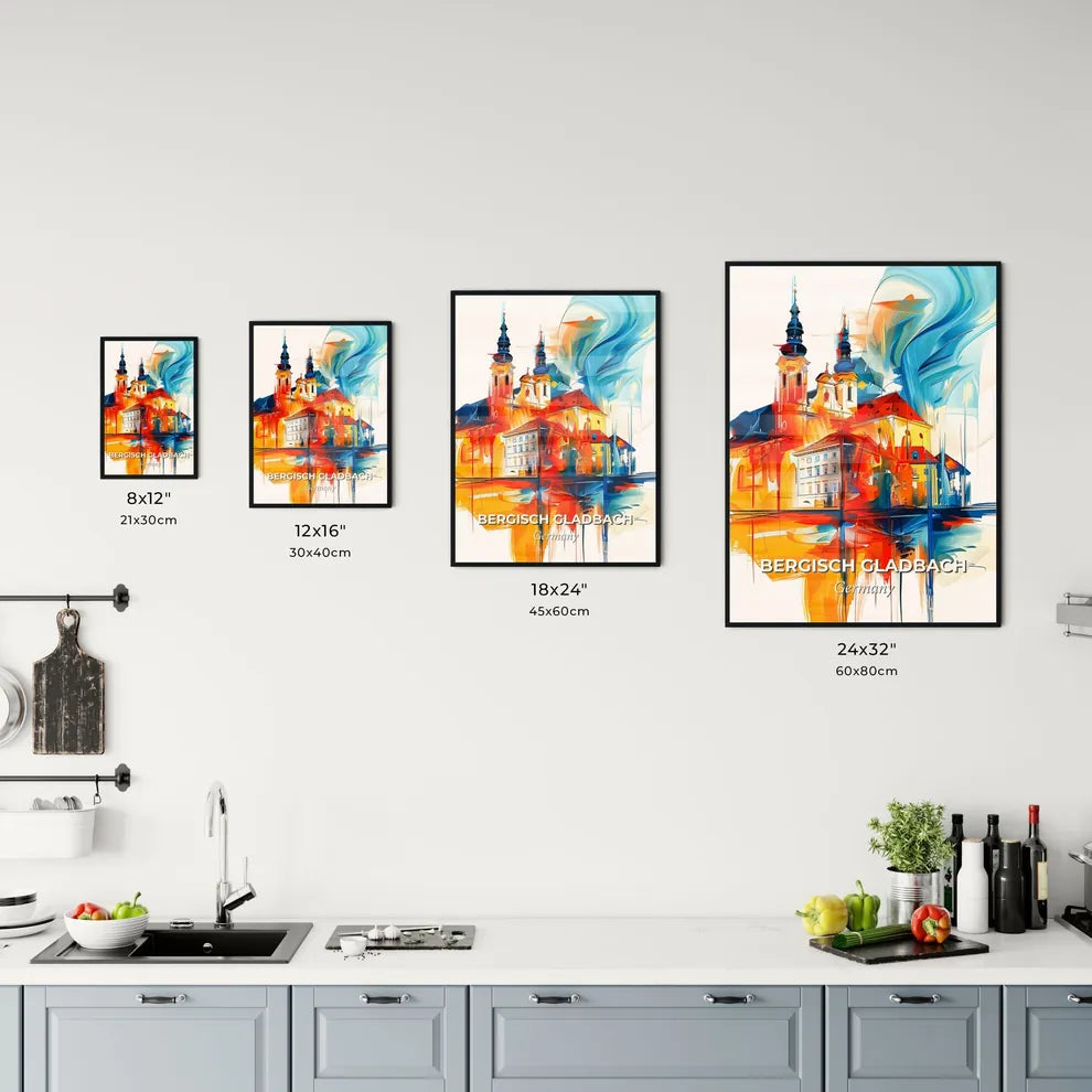 Vibrant Bergisch Gladbach, Germany Kitchen Art
