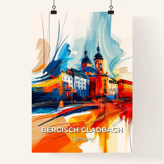 Vibrant Bergisch Gladbach, Germany Poster