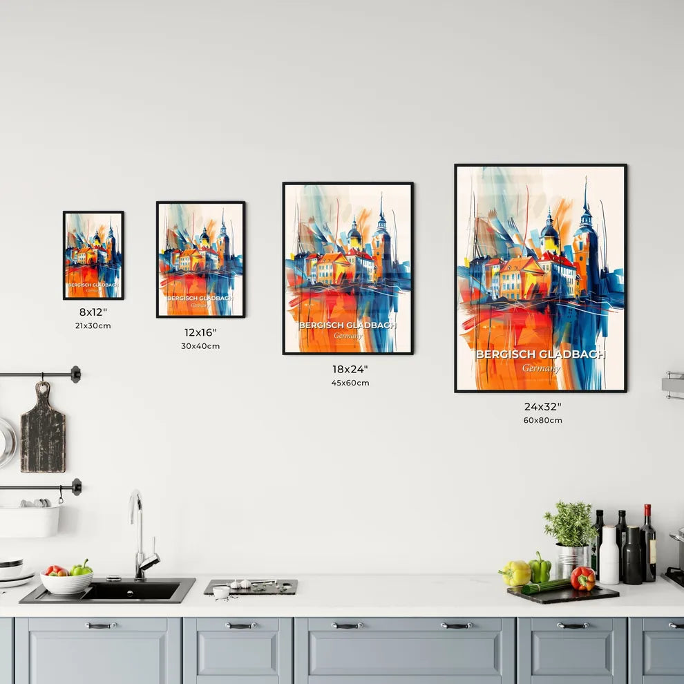 Vibrant Bergisch Gladbach, Germany Kitchen Art