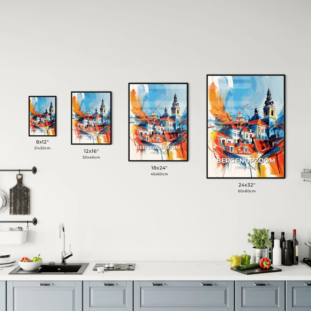 Vibrant Bergenopzoom, Netherlands Kitchen Art