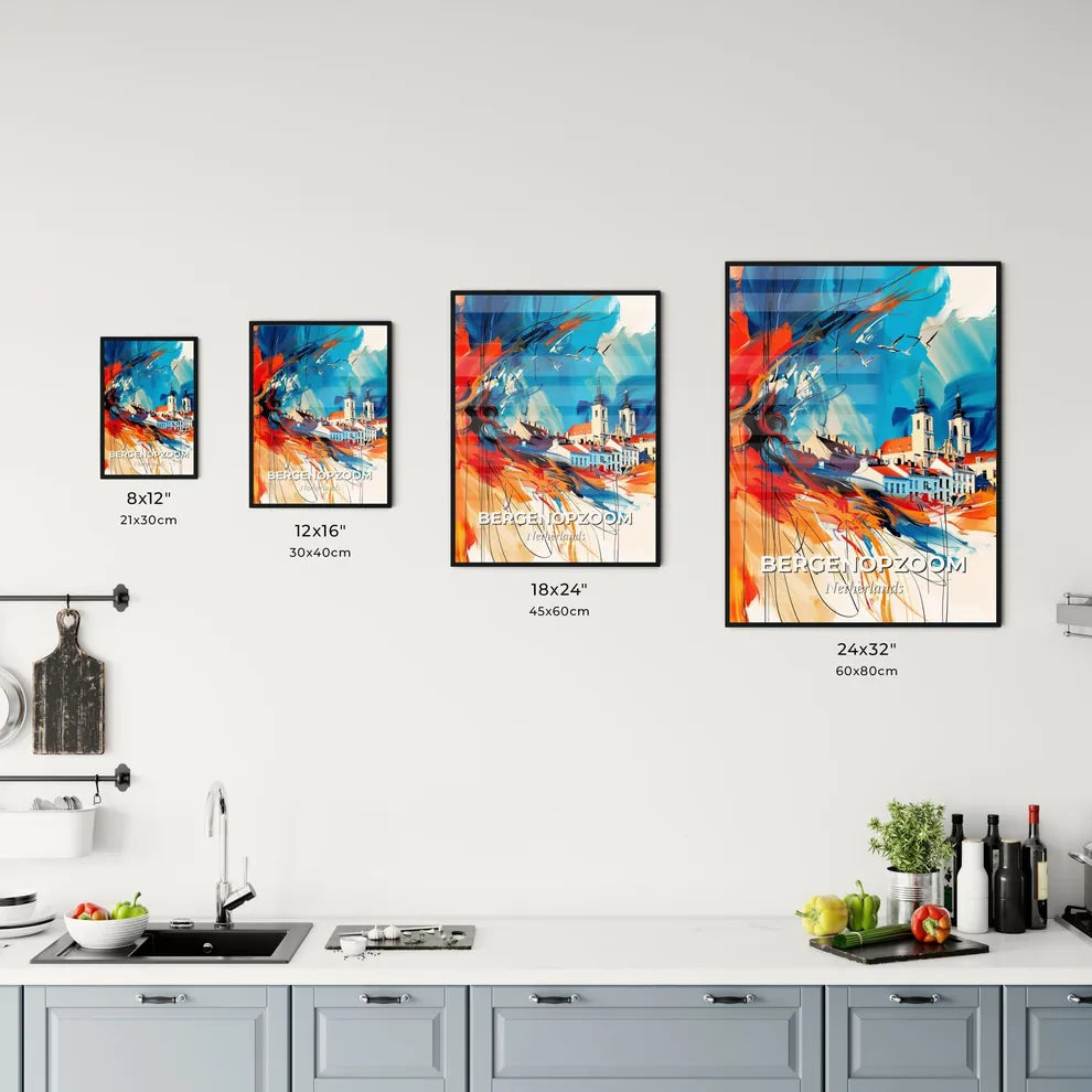 Vibrant Bergenopzoom, Netherlands Kitchen Art