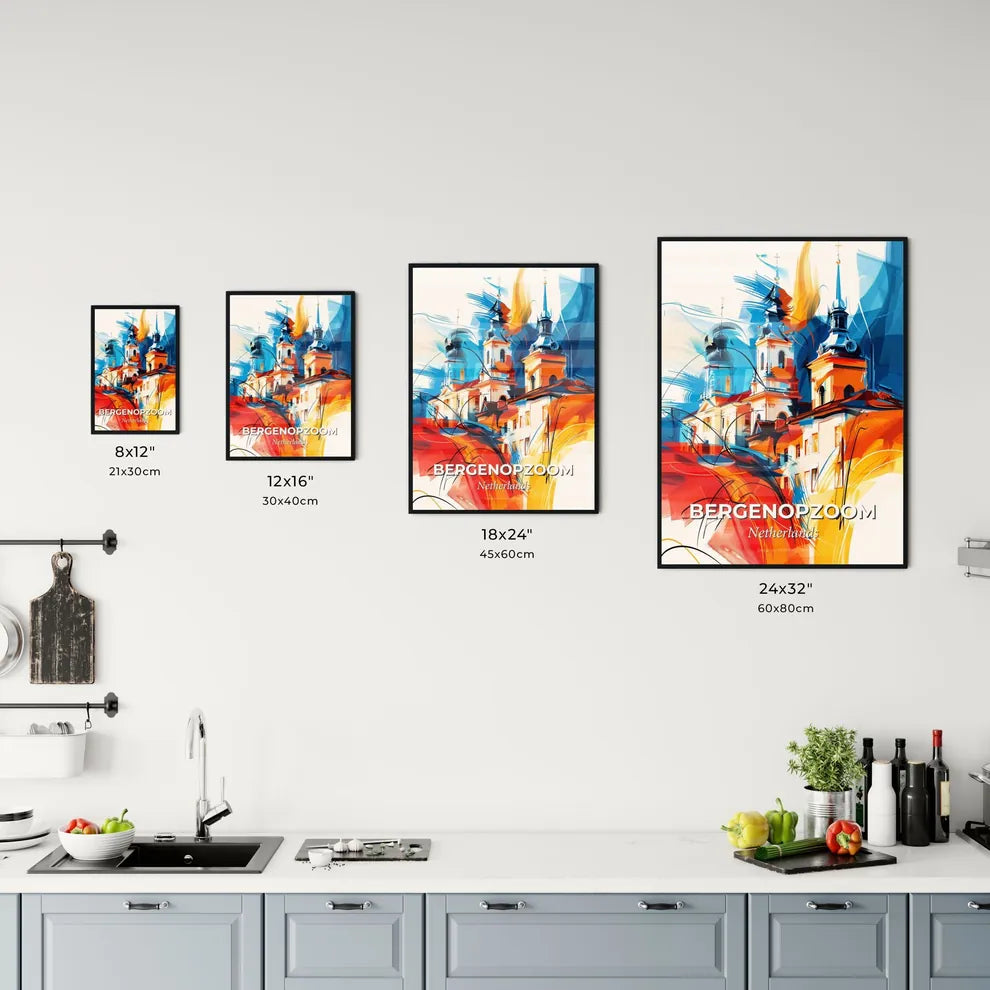 Vibrant Bergenopzoom, Netherlands Kitchen Art