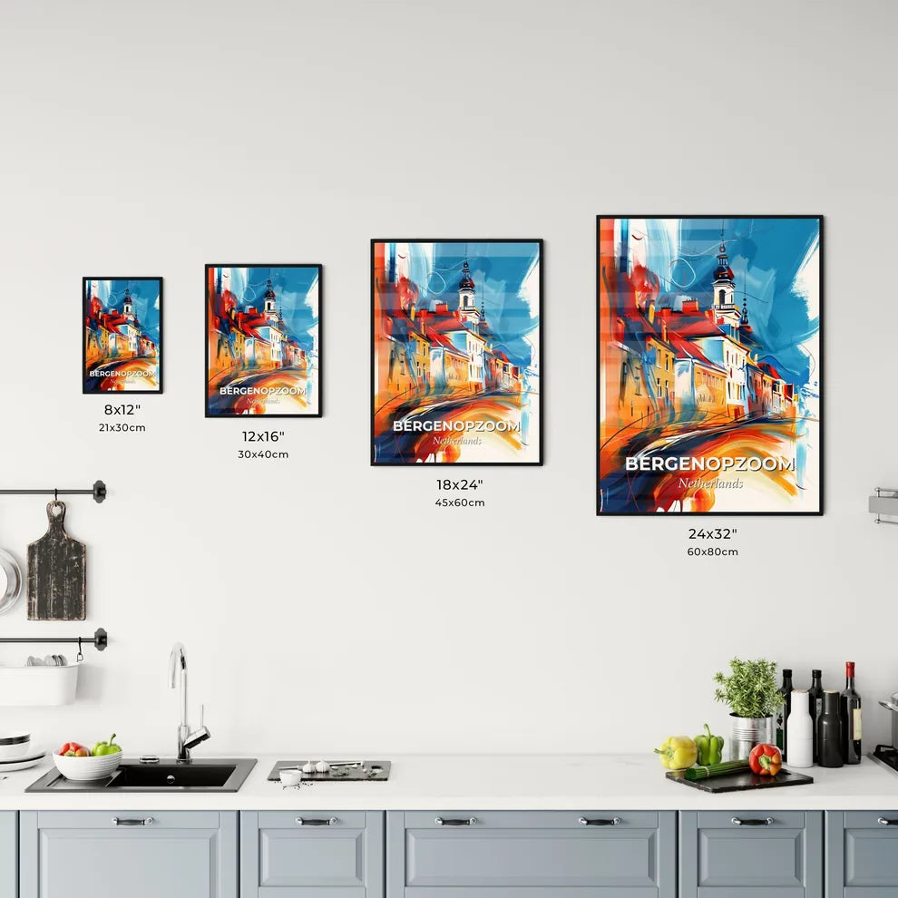 Vibrant Bergenopzoom, Netherlands Kitchen Art
