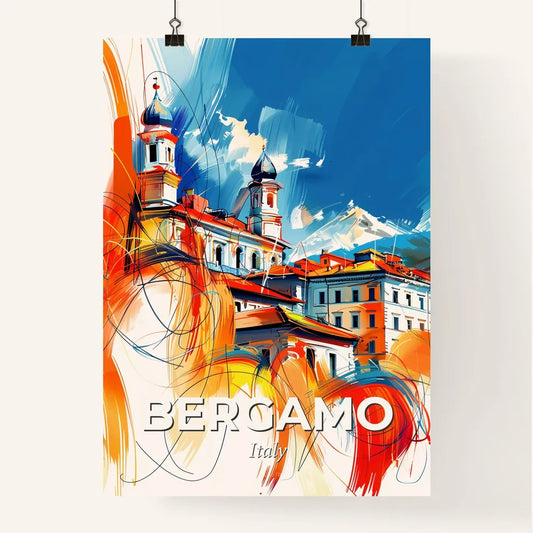 Vibrant Bergamo, Italy Poster