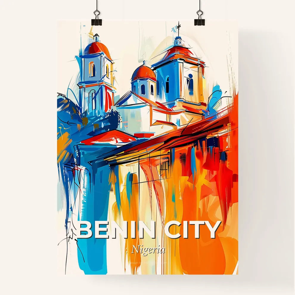 Vibrant Benin City, Nigeria Poster