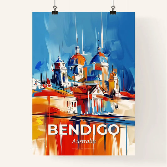 Vibrant Bendigo, Australia Poster