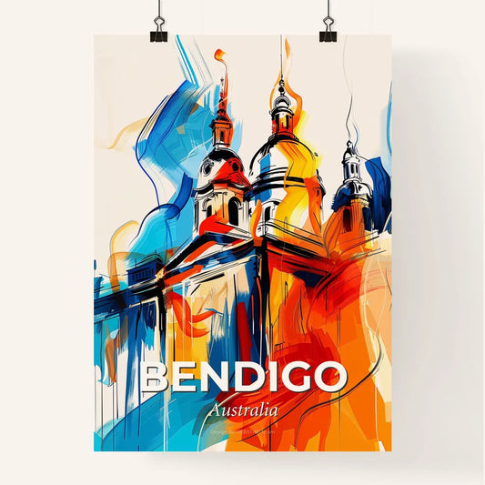 Vibrant Bendigo, Australia Poster