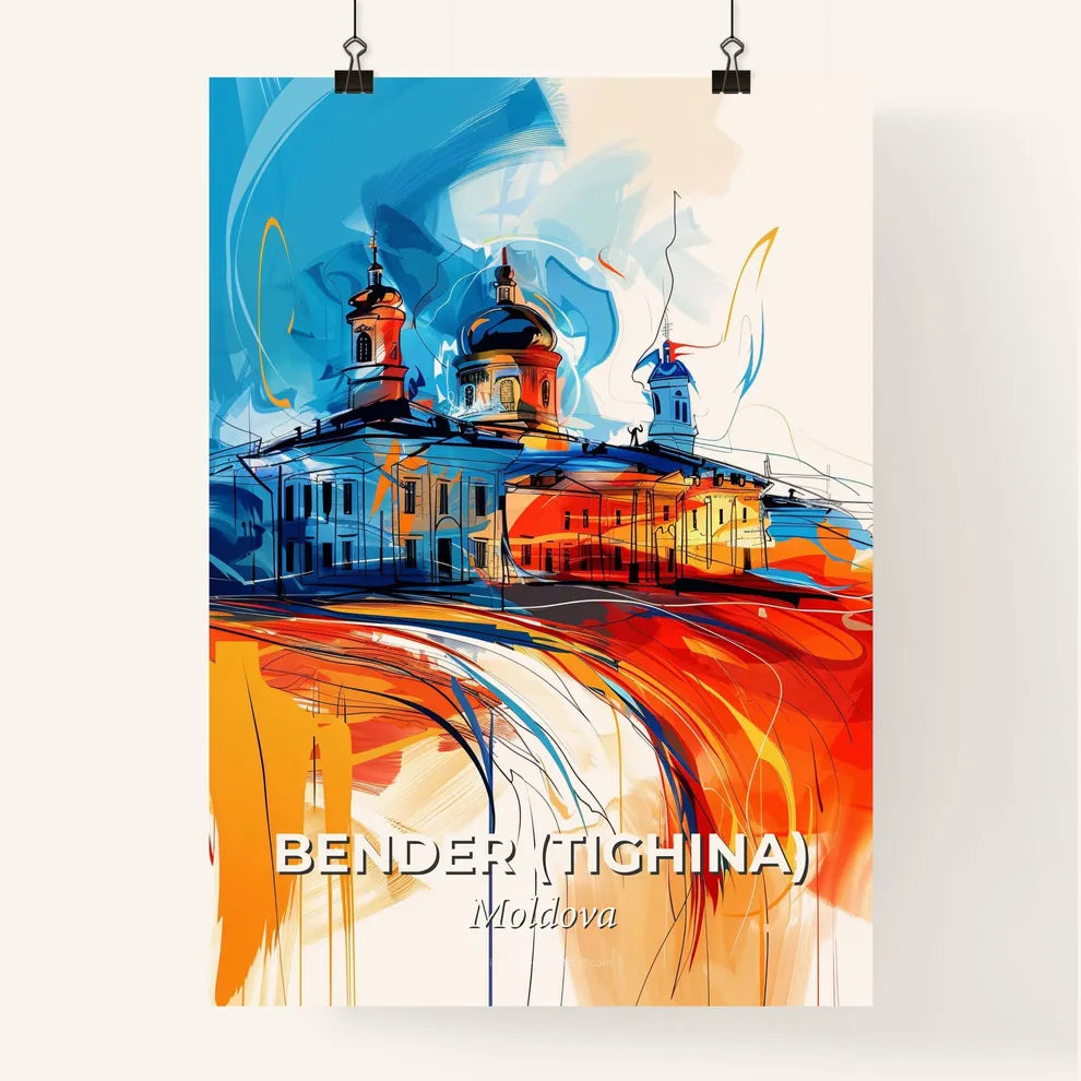 Vibrant Bender (Tighina), Moldova Poster