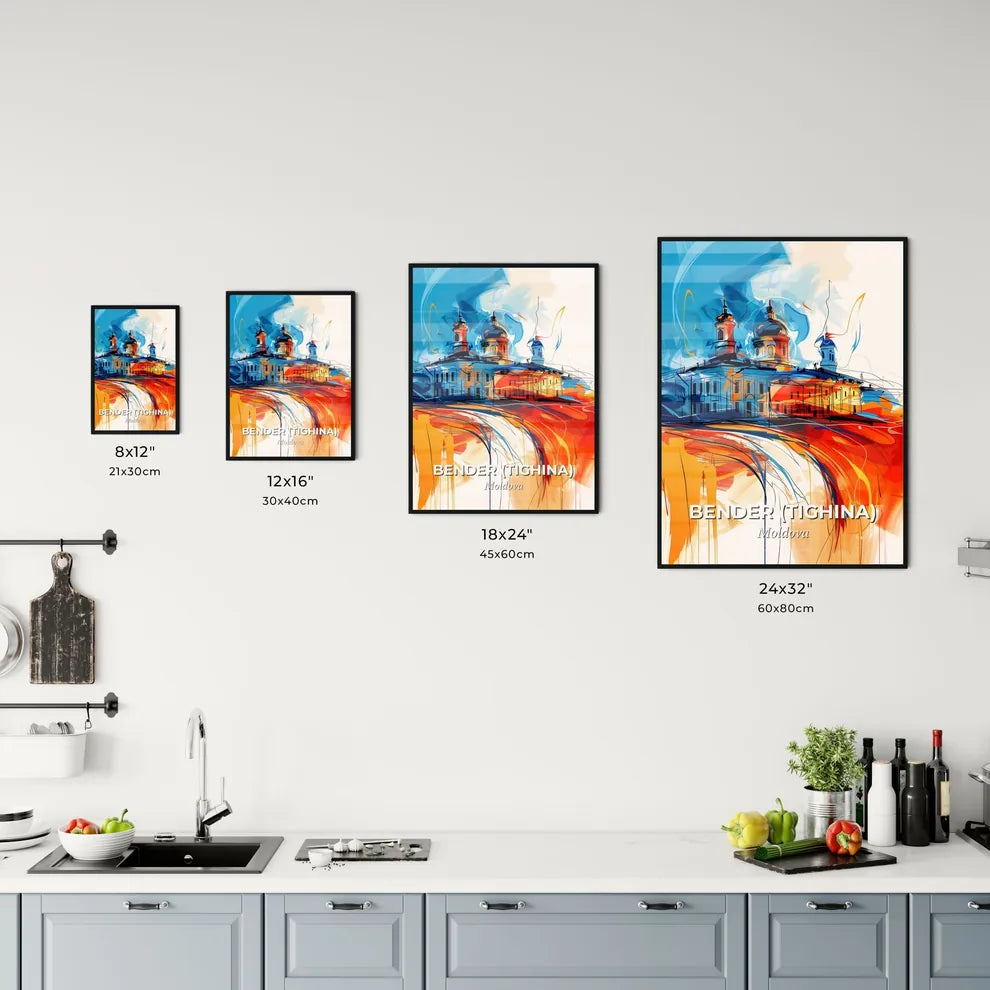 Vibrant Bender (Tighina), Moldova Kitchen Art