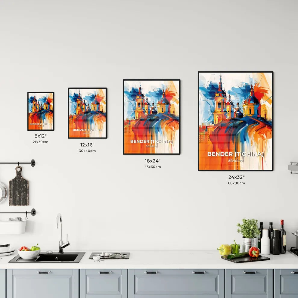 Vibrant Bender (Tighina), Moldova Kitchen Art