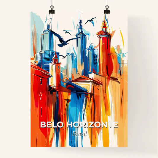 Vibrant Belo Horizonte, Brazil Poster
