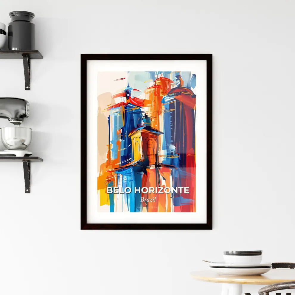 Vibrant Belo Horizonte, Brazil Framed Print