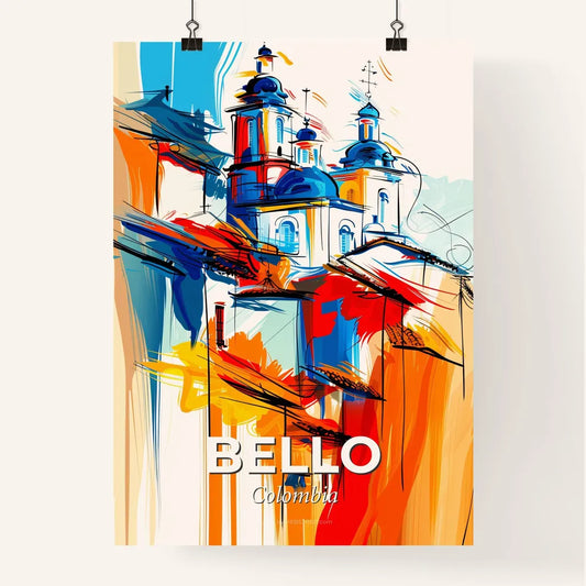 Vibrant Bello, Colombia Poster
