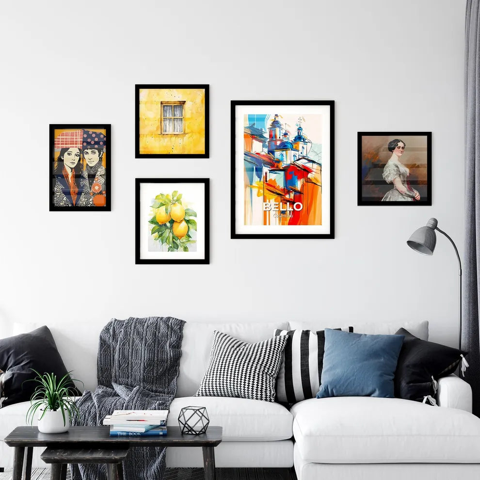 Vibrant Bello, Colombia Wall Art Collection