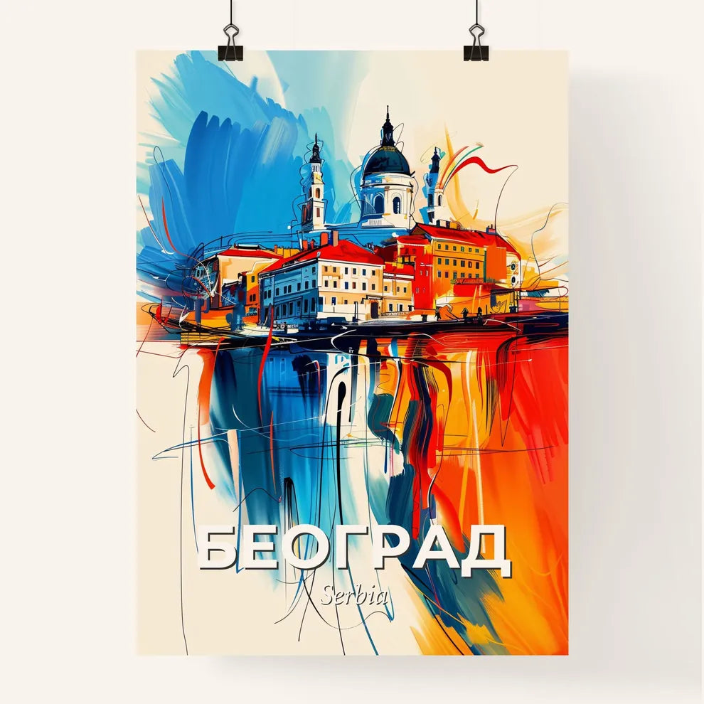 Vibrant Београд, Serbia Poster