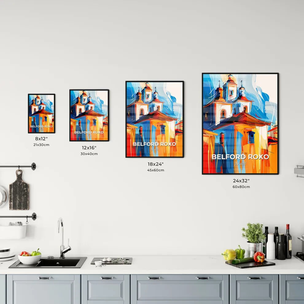 Vibrant Belford Roxo, Brazil Kitchen Art