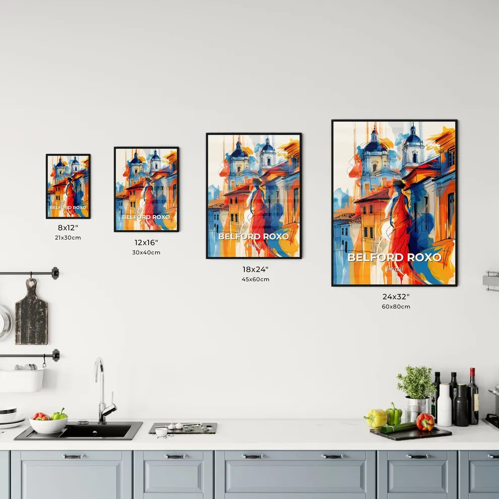 Vibrant Belford Roxo, Brazil Kitchen Art