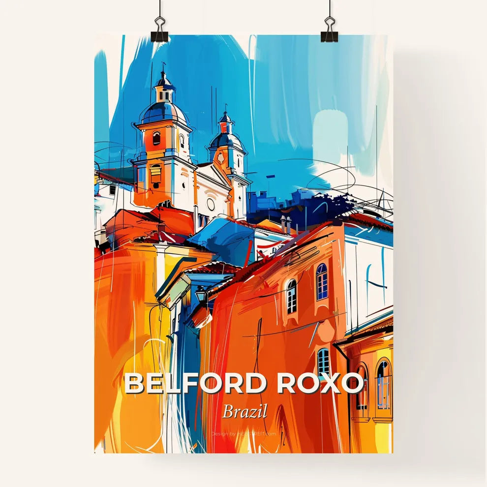 Vibrant Belford Roxo, Brazil Poster