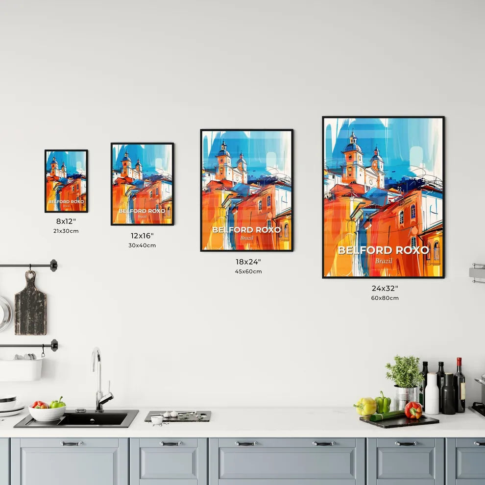 Vibrant Belford Roxo, Brazil Kitchen Art