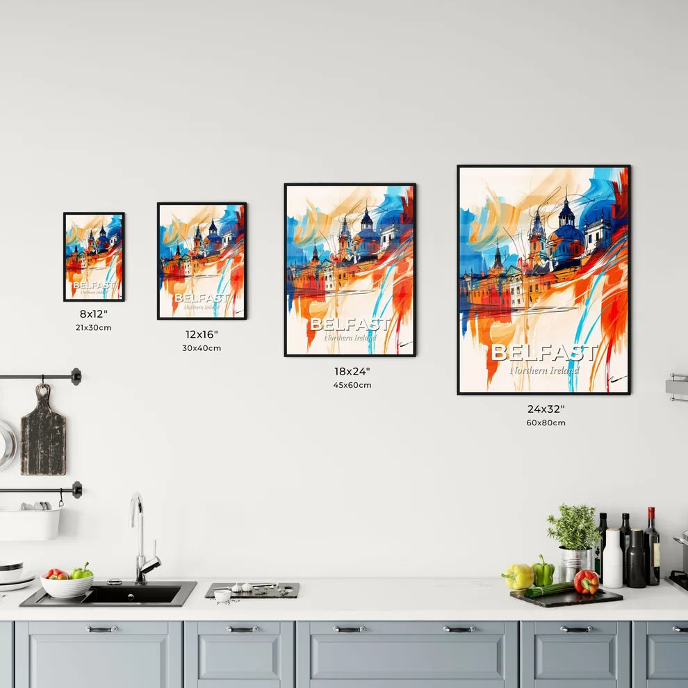 Vibrant Belfast, Northern Ireland Kitchen Art