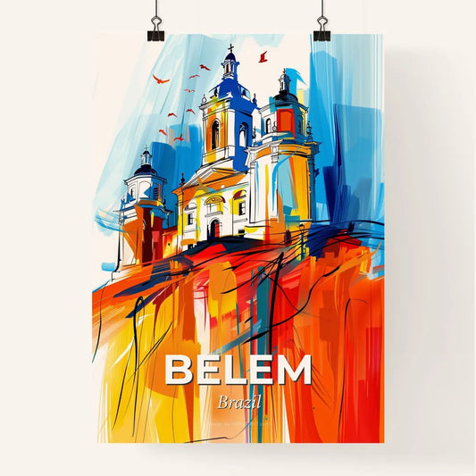 Vibrant Belem, Brazil Poster