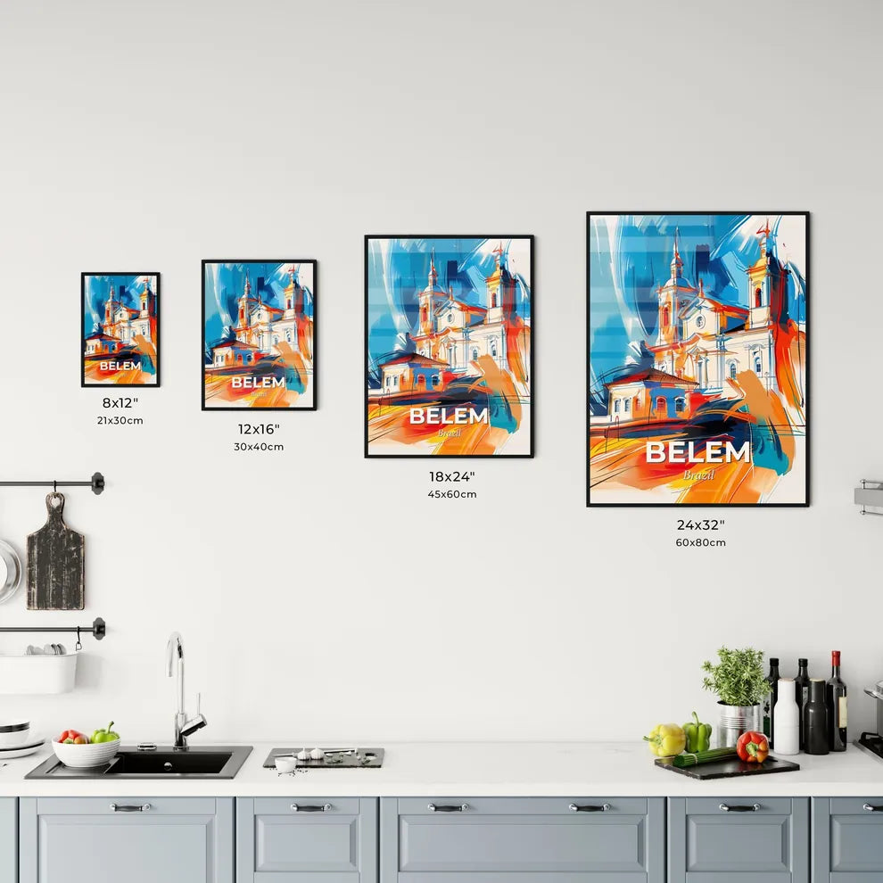 Vibrant Belem, Brazil Kitchen Art