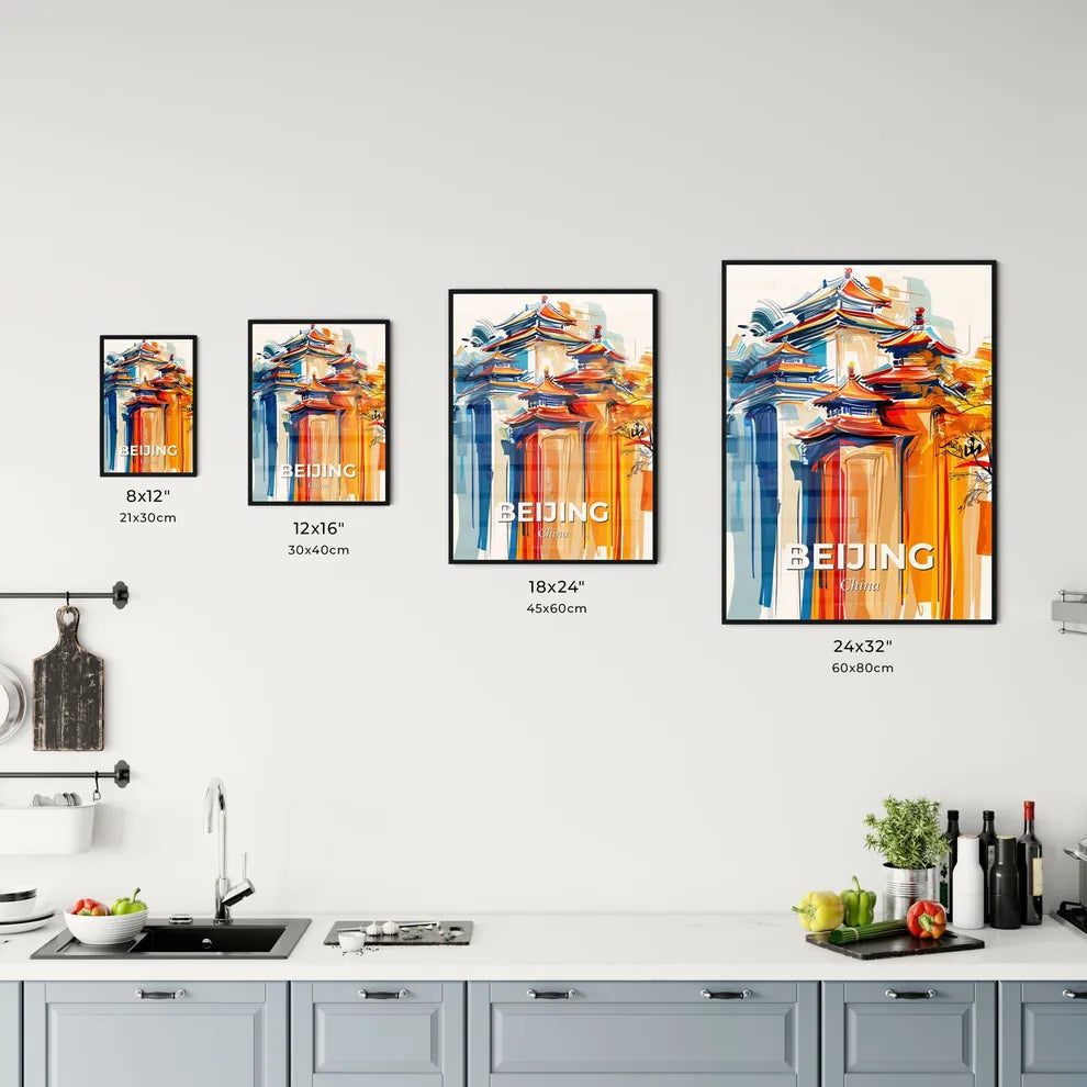 Vibrant Beijing, China Kitchen Art