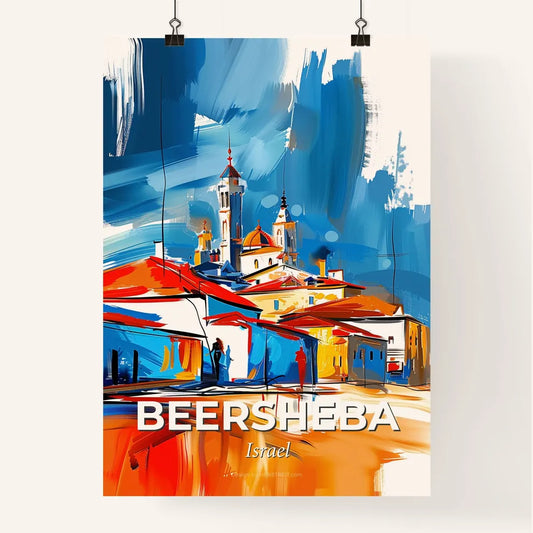 Vibrant Beersheba, Israel Poster