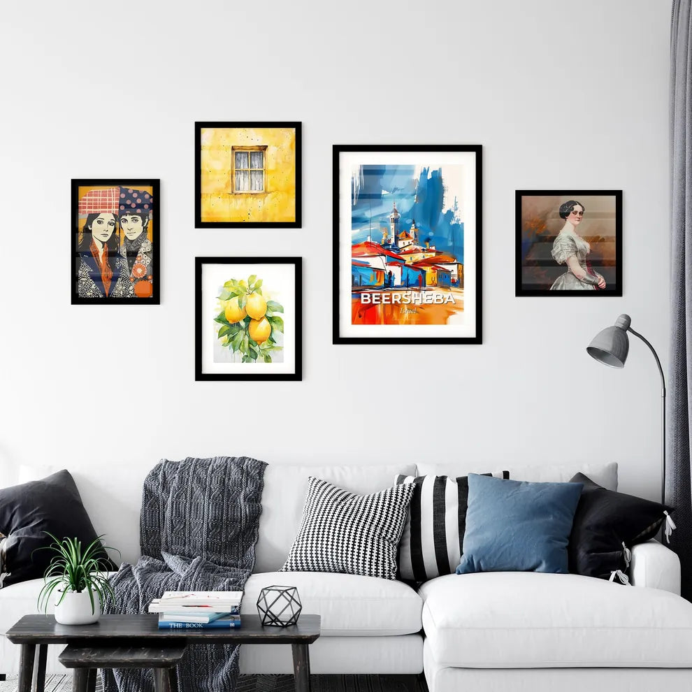 Vibrant Beersheba, Israel Wall Art Collection