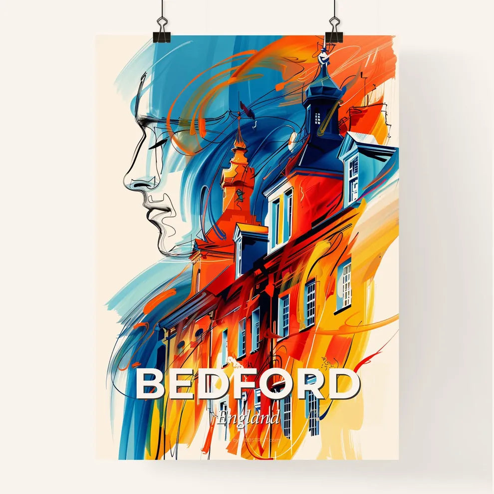 Vibrant Bedford, England Poster