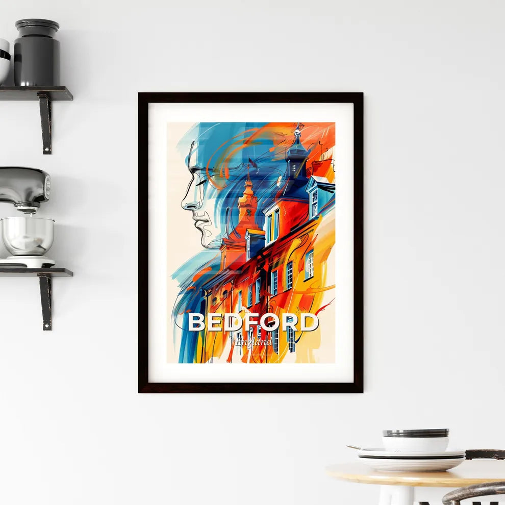 Vibrant Bedford, England Framed Print