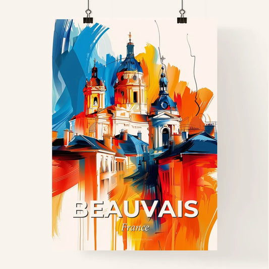 Vibrant Beauvais, France Poster
