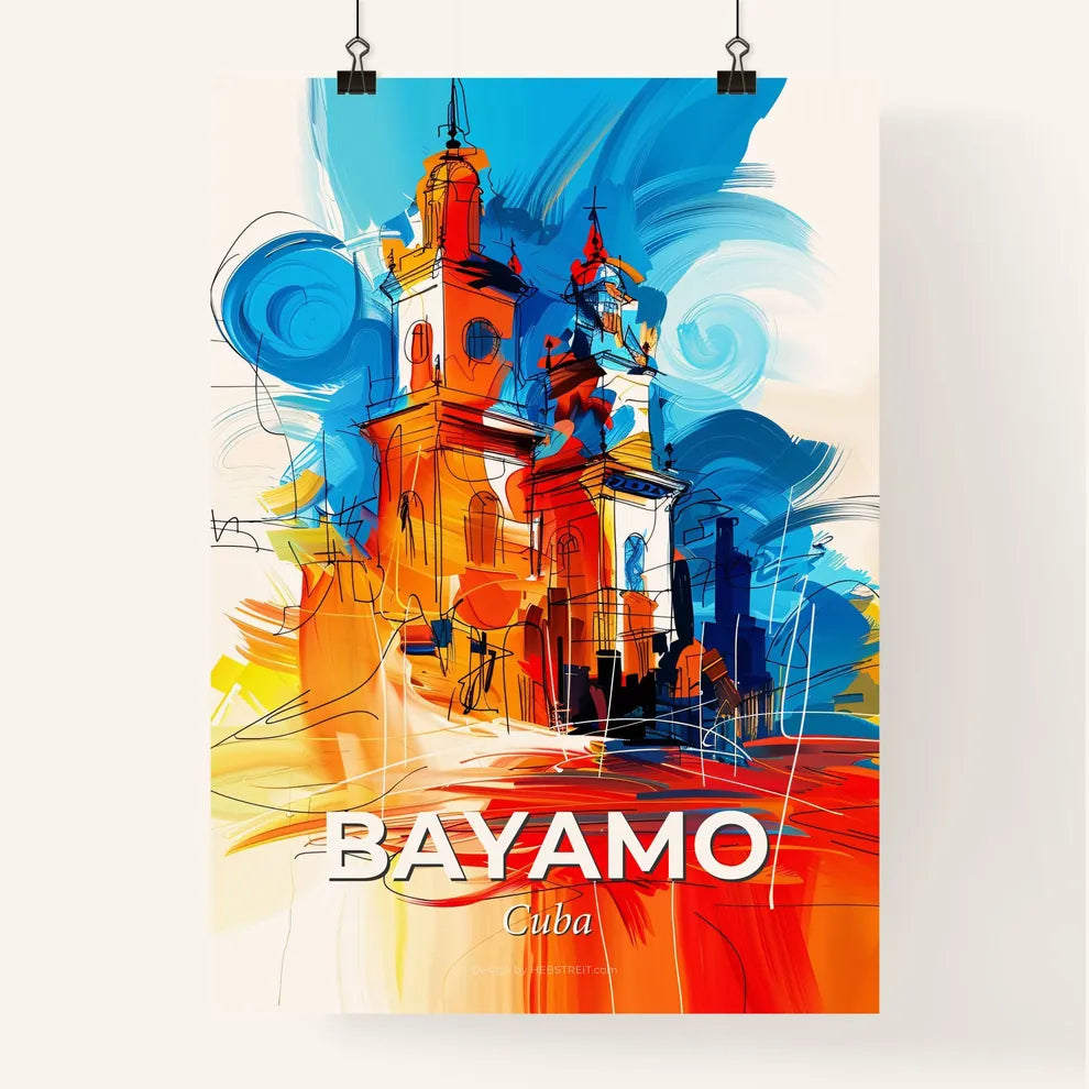 Vibrant Bayamo, Cuba Poster