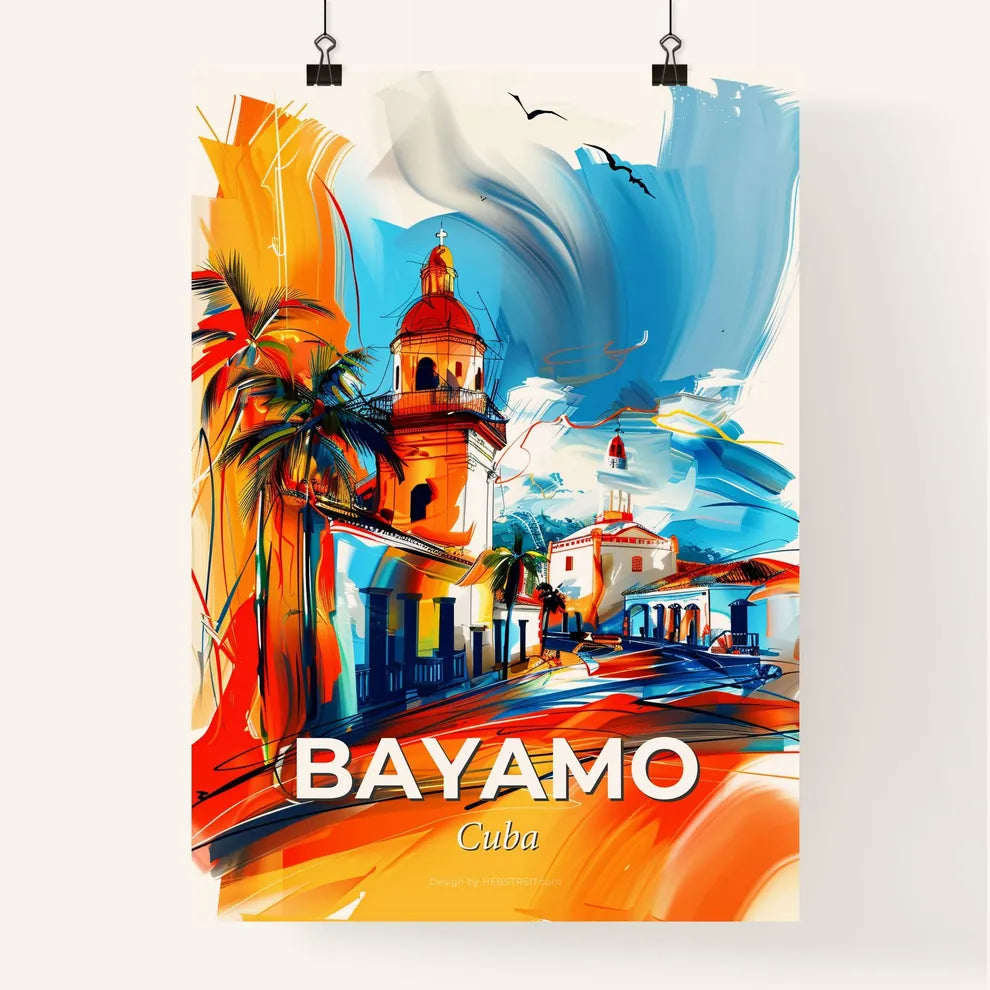 Vibrant Bayamo, Cuba Poster