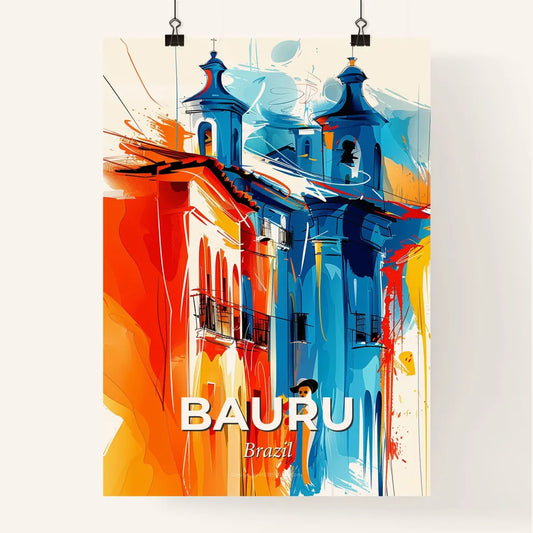 Vibrant Bauru, Brazil Poster