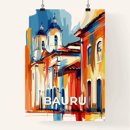 Vibrant Bauru, Brazil Poster