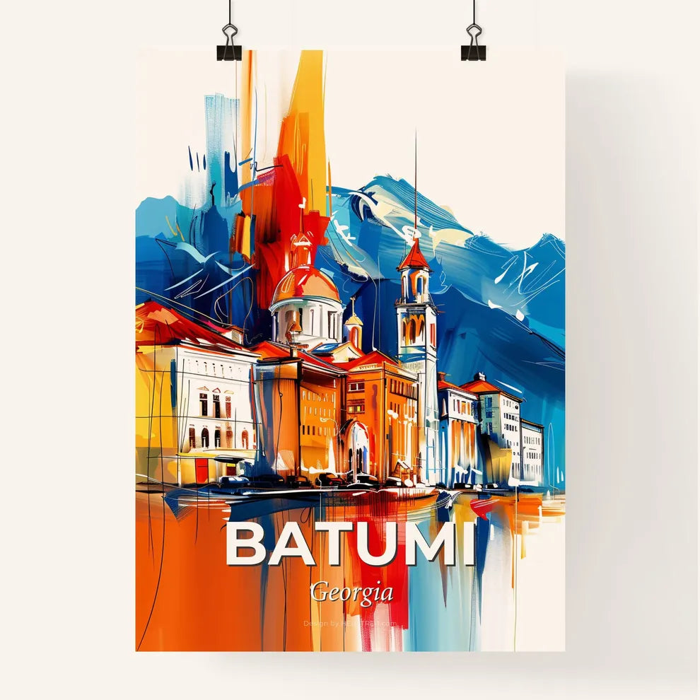 Vibrant Batumi, Georgia Poster