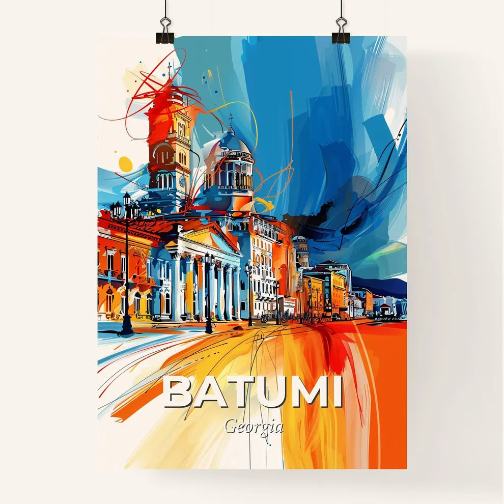 Vibrant Batumi, Georgia Poster