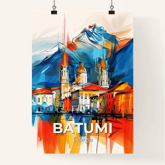 Vibrant Batumi, Georgia Poster